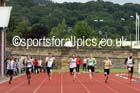 Senior mens 100 metres, EAP International Combined Events, Hexham Northumberland. Photo: David T. Hewitson/Sports for All Pics